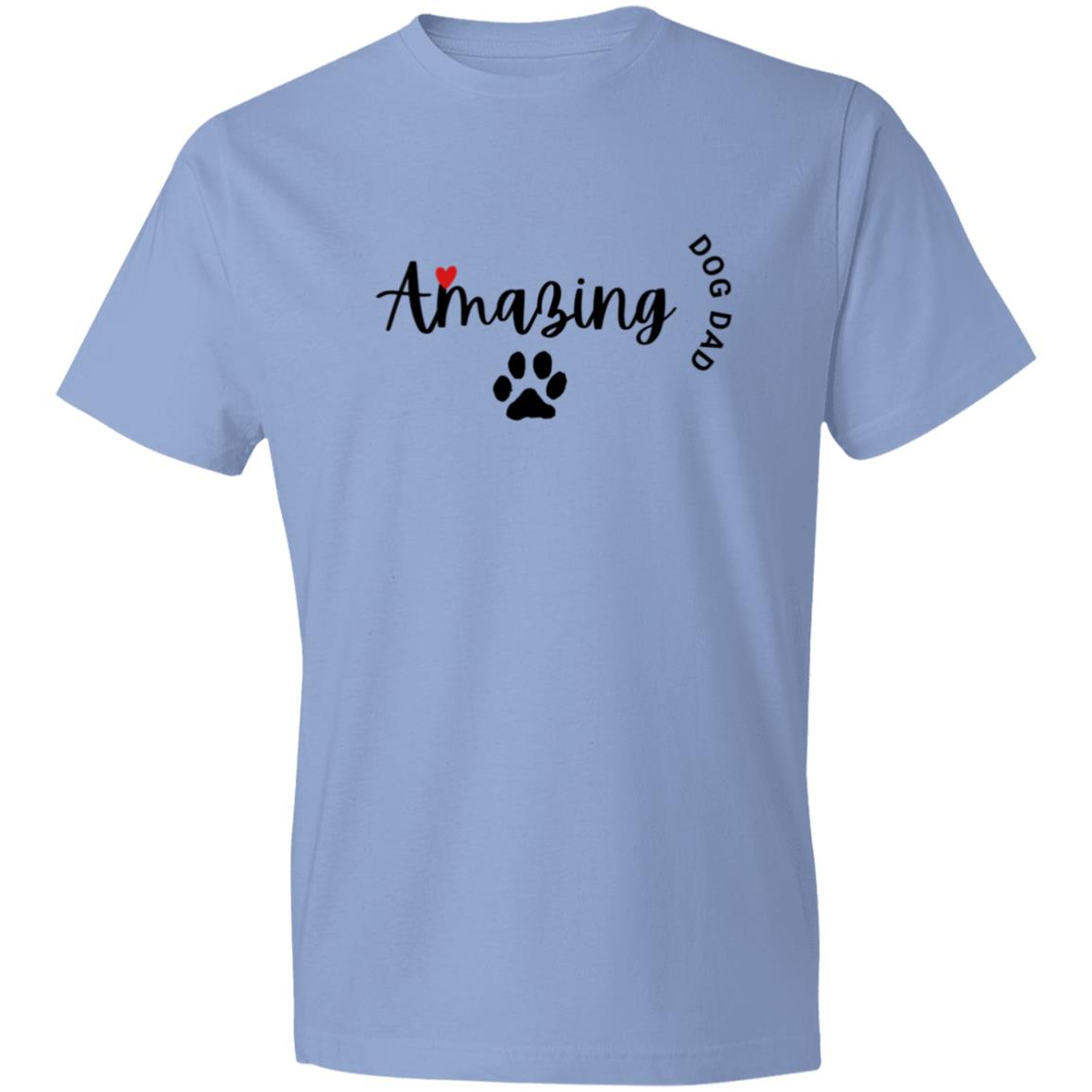 Mens Amazing Dog Dad Lightweight T-Shirt