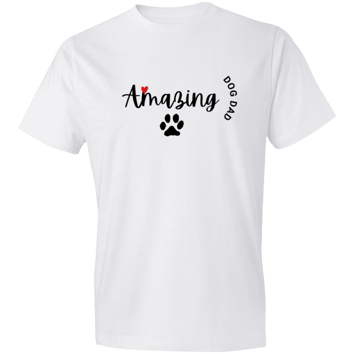 Mens Amazing Dog Dad Lightweight T-Shirt