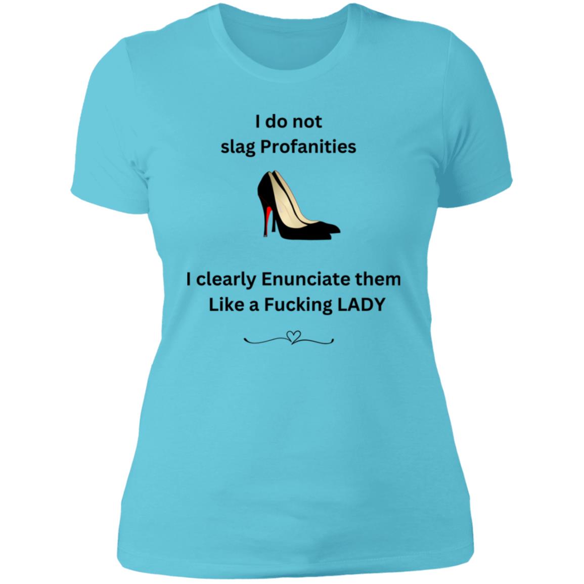 Lady Shoes Profanities T-Shirt