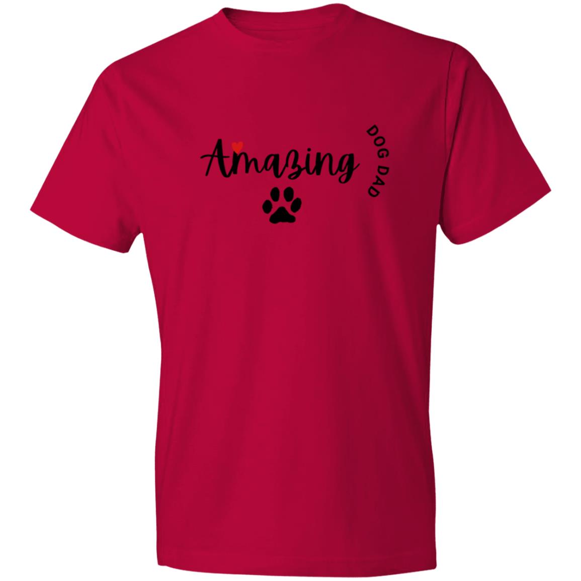Mens Amazing Dog Dad Lightweight T-Shirt
