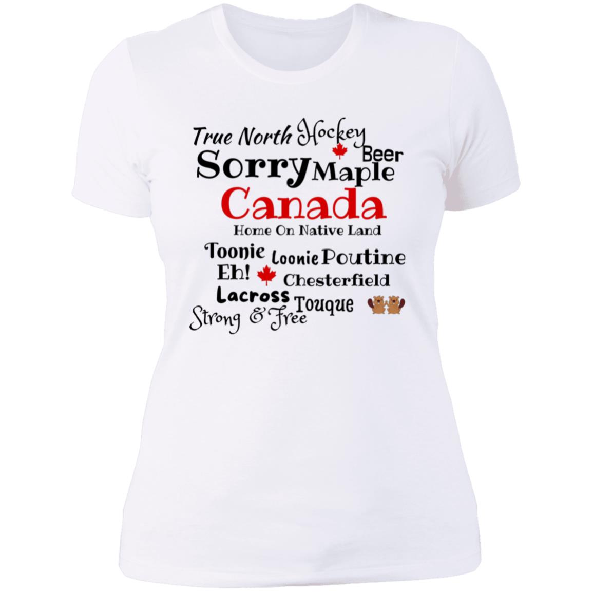 Ladies T-Shirt - Canada True North