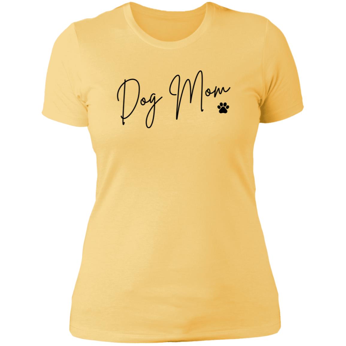 Dog Mom Light Ladies T-Shirt