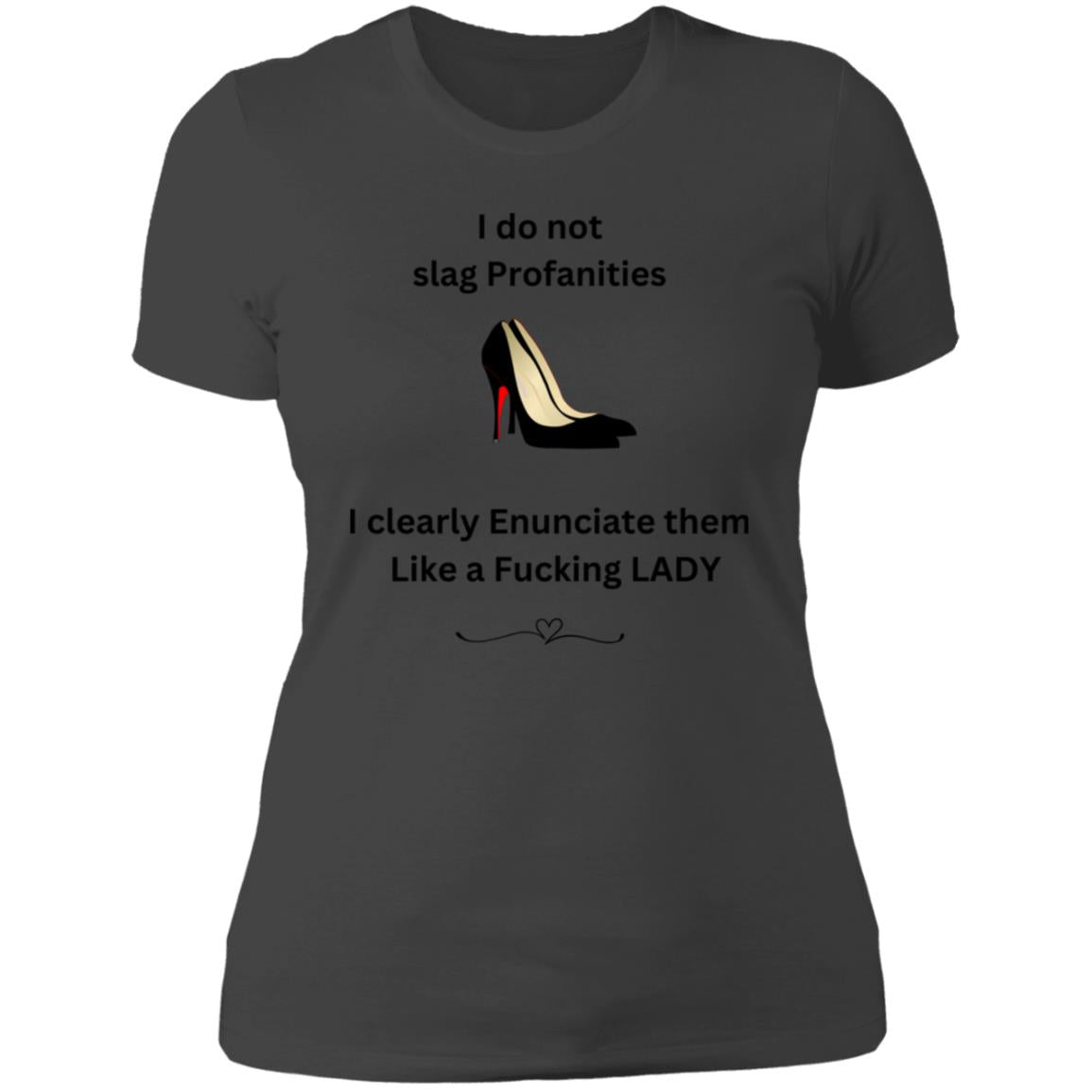 Lady Shoes Profanities T-Shirt