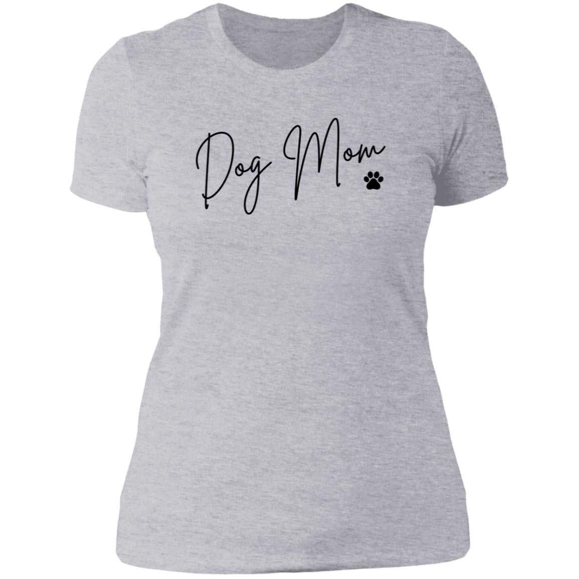 Dog Mom Light Ladies T-Shirt