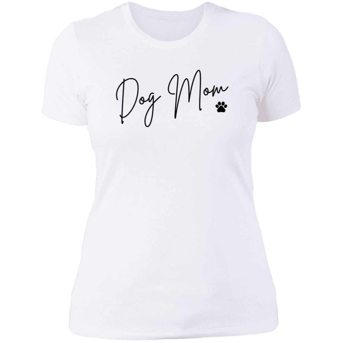 Dog Mom Light Ladies T-Shirt