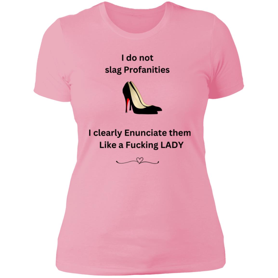 Lady Shoes Profanities T-Shirt