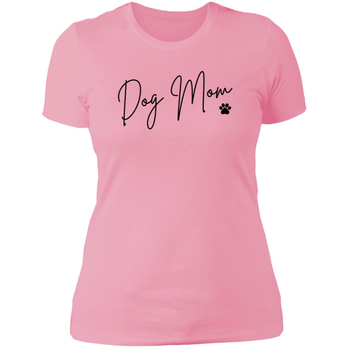 Dog Mom Light Ladies T-Shirt