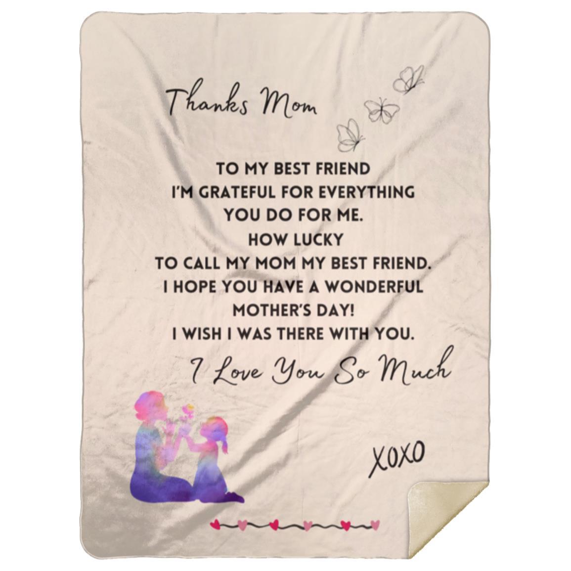 Sherpa Blanket - Letter from Daughter 60x80