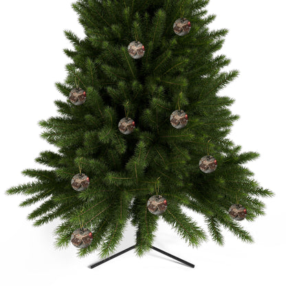 On the Twelfth Day of Christmas - A Dozen Donughts - Bob and Doug Festive Ornaments