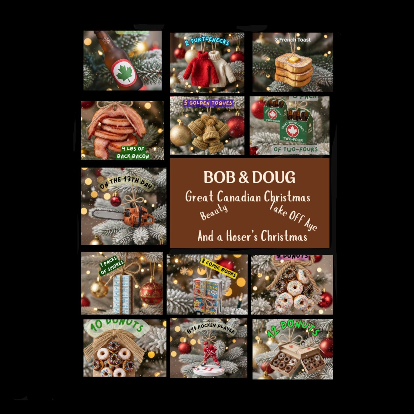 The 13 Days of Christmas Blanket - A Truly Canadian Beauty