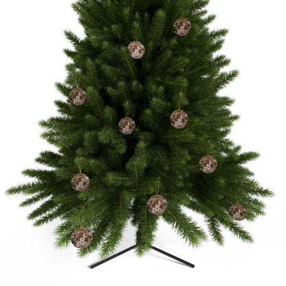 On the Ninth Day of Christmas - 9 Donughts - Bob and Doug Festive Ornaments