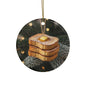 On the 3rd Day of Christmas - 3 French Toast - Bob and Doug Festive Ornaments