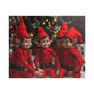 Christmas Elves Jigsaw Puzzle — Festive Holiday Puzzle (110 pieces)