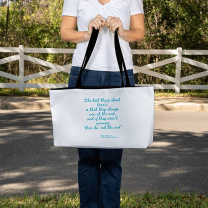 Hero Wins  Weekender Tote