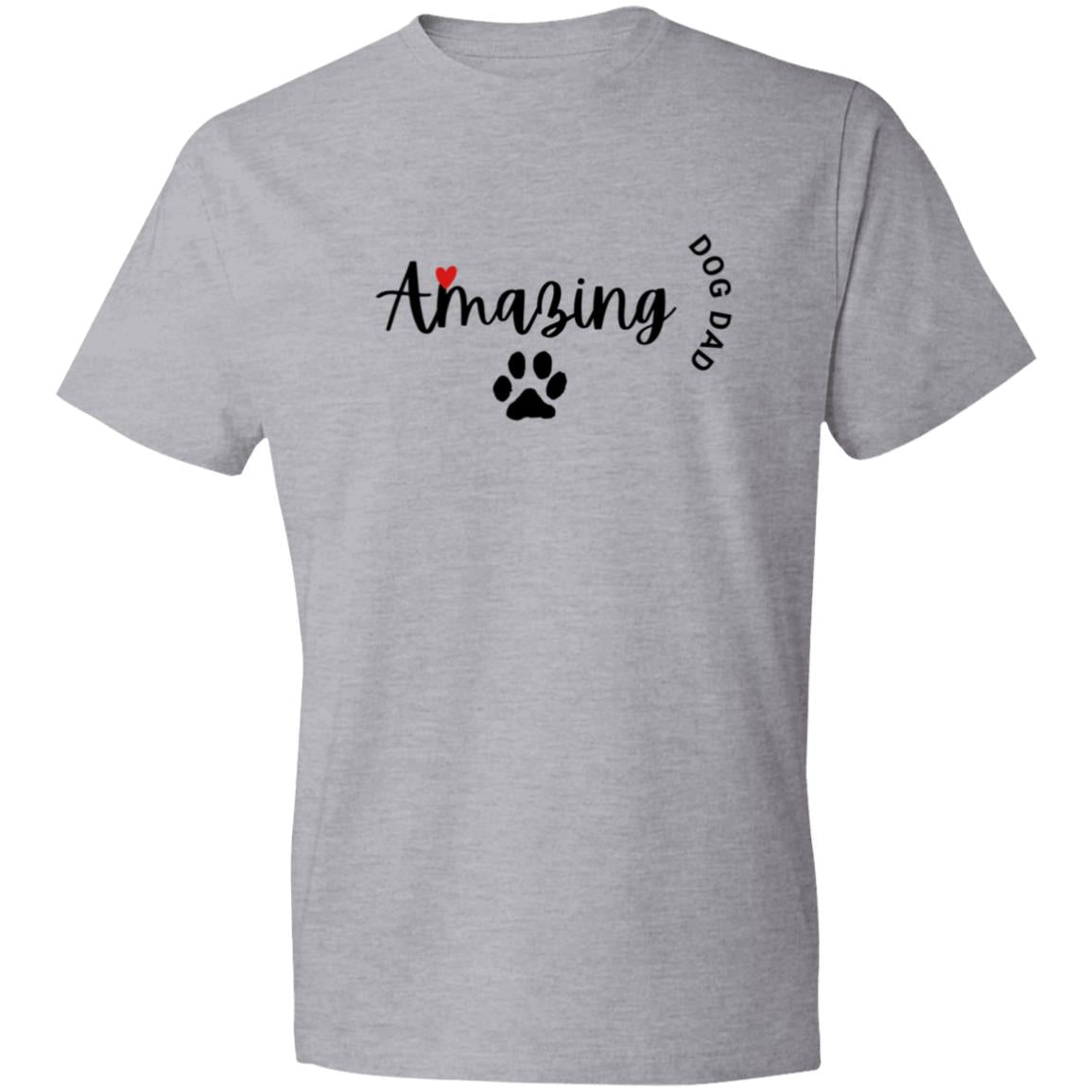 Amazing Dog Dad 980 Lightweight T-Shirt 4.5 oz