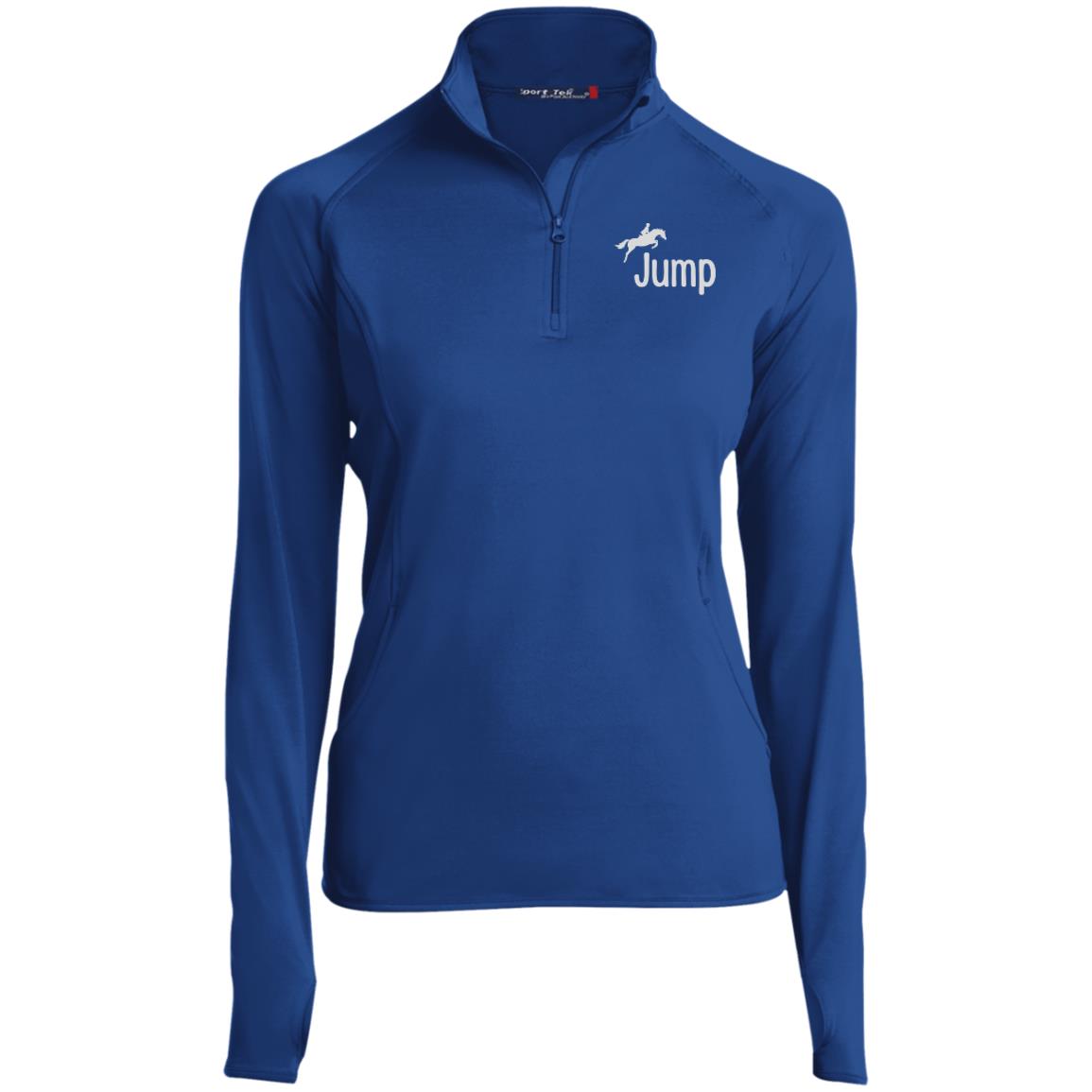 Jump  CLOSEOUT - LST850 Ladies' 1/2 Zip Performance Pullover