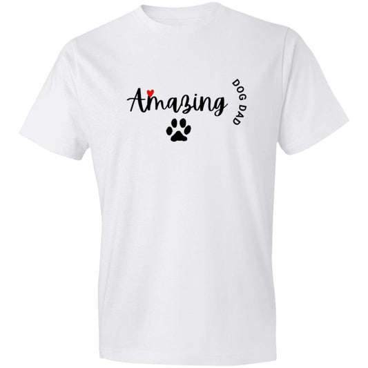 Amazing Dog Dad 980 Lightweight T-Shirt 4.5 oz