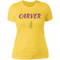 Ladies T-Shirt Carver with Cedar