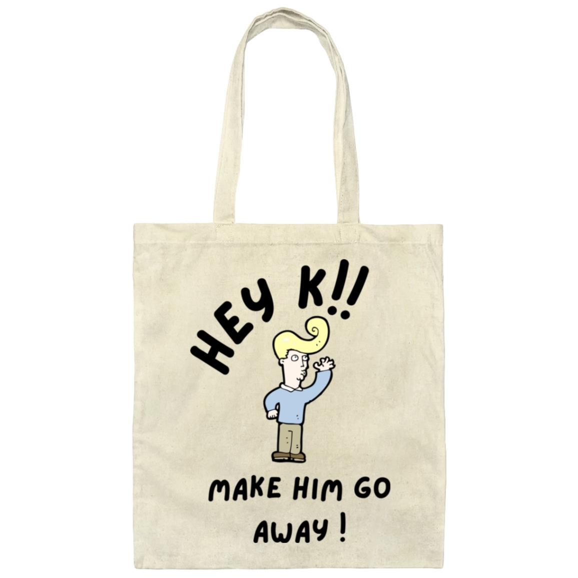 Hey K BE007 Canvas Tote Bag