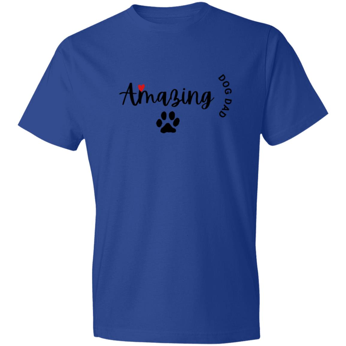 Amazing Dog Dad 980 Lightweight T-Shirt 4.5 oz