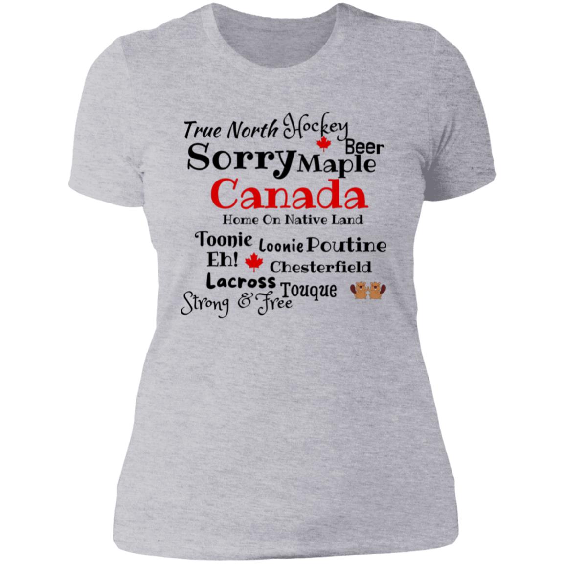 Canada True North NL3900 Ladies' Boyfriend T-Shirt