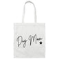 Dog Mom Canvas Tote Bag