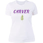 Ladies T-Shirt Carver with Cedar