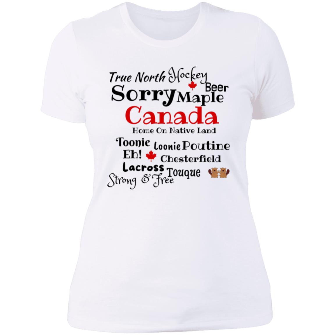 Canada True North NL3900 Ladies' Boyfriend T-Shirt