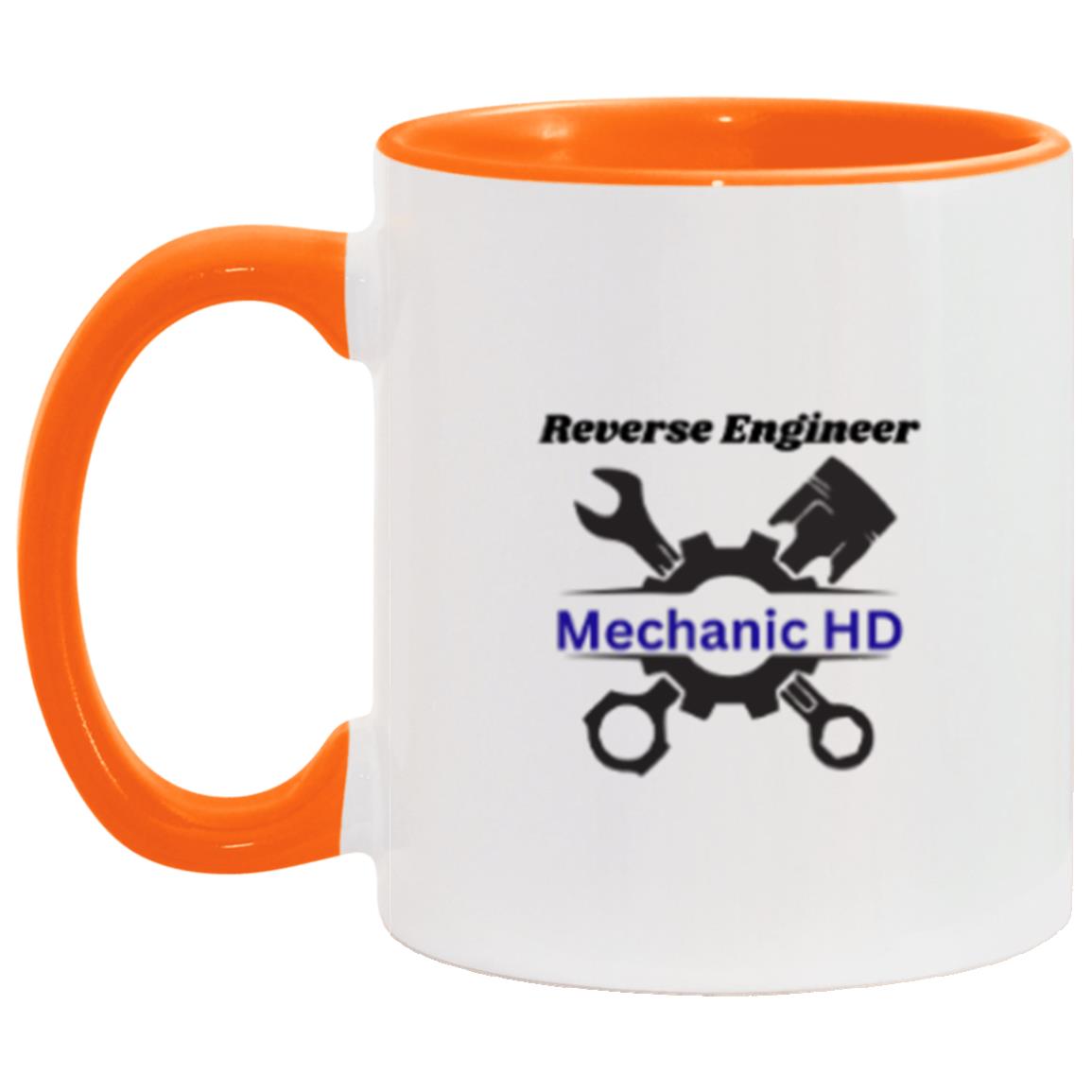 Reverse Engineer HD Mechanic Mug AM11OZ 11oz Accent Mug