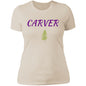 Ladies T-Shirt Carver with Cedar