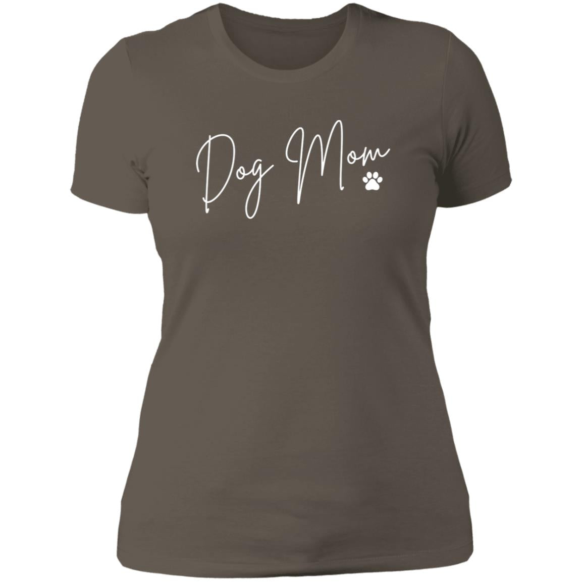 Dog Mom Dark NL3900 Ladies' BF T-Shirt