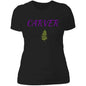Ladies T-Shirt Carver with Cedar