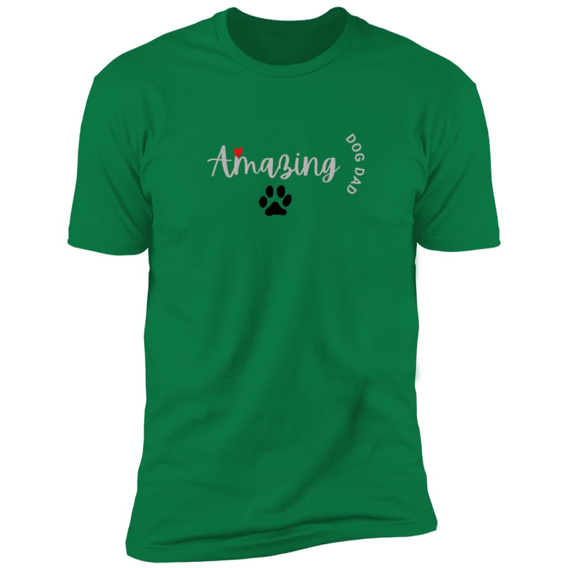 Amazing  dad Dog Dad Z61x Premium Short Sleeve Tee (Closeout)