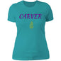Ladies T-Shirt Carver with Cedar