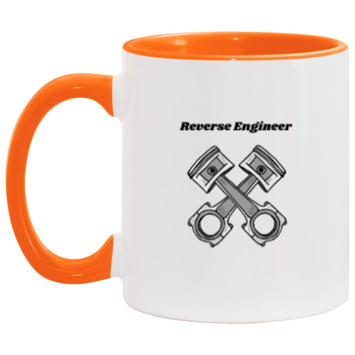 Reversengineer Reverse Eng AM11OZ 11oz Accent Mug