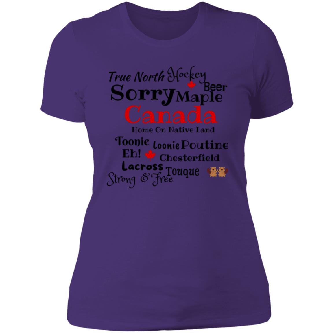 Canada True North NL3900 Ladies' Boyfriend T-Shirt