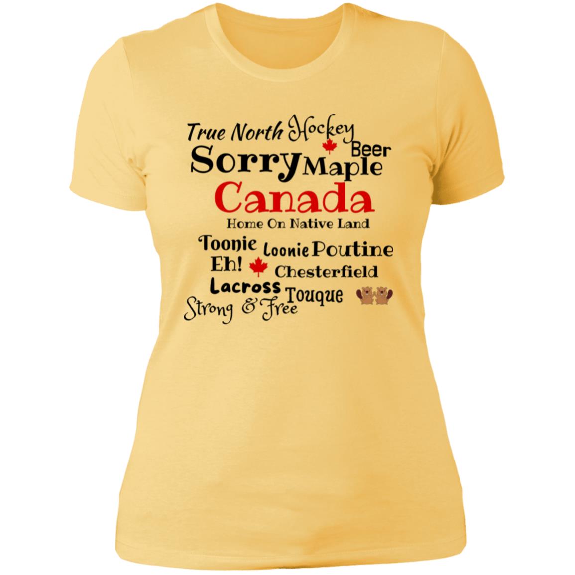 Canada True North NL3900 Ladies' Boyfriend T-Shirt