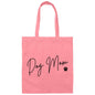 Dog Mom Canvas Tote Bag