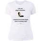 Lady Shoes Profanities T-Shirt
