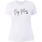 Dog Mom Light Ladies T-Shirt