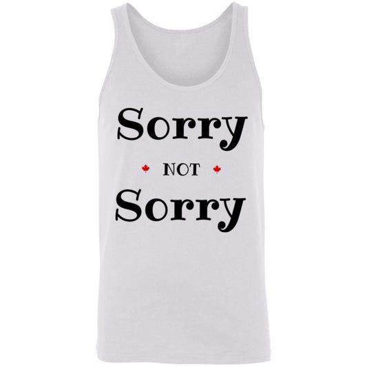 Sorry Not Sorry 3480 Unisex Tank