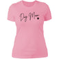 Dog Mom Light Ladies T-Shirt