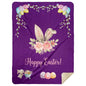 Sherpa Blanket So Plush - Easter Egg  60x80