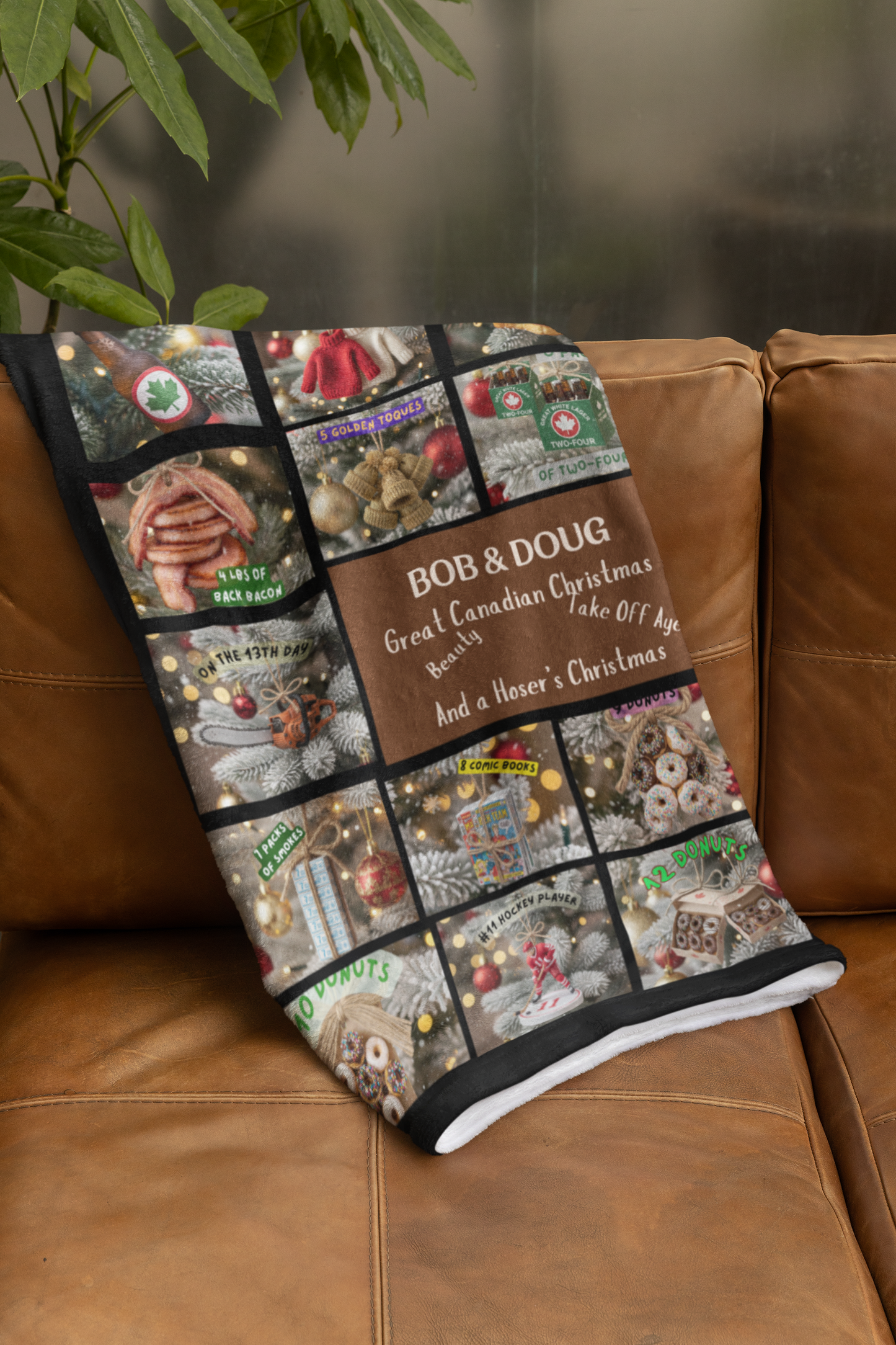 The 13 Days of Christmas Blanket - A Truly Canadian Beauty