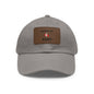 Elbows Up Leather Patch (Rectangle) Hat