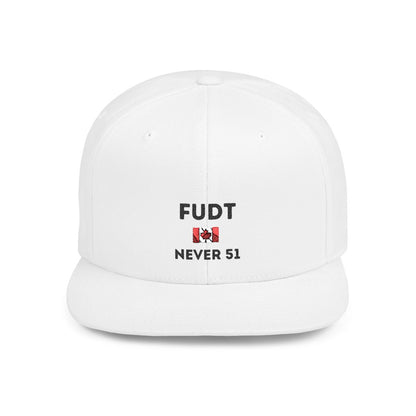 Never 51 Flat Bill Snapback