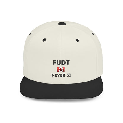 Never 51 Flat Bill Snapback