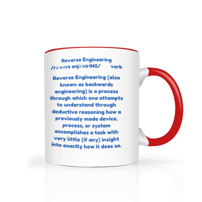Mug for the Reverse Engineer Personalized 11 oz.