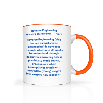 Mug for the Reverse Engineer Personalized 11 oz.