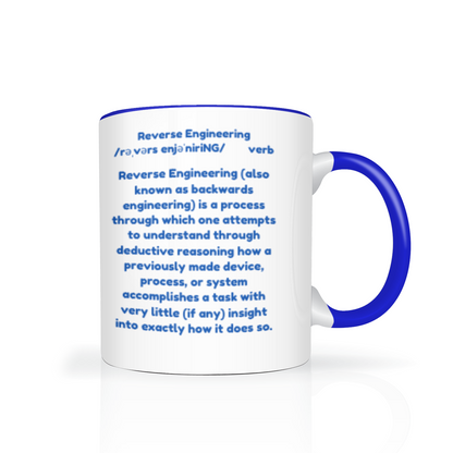 Mug for the Reverse Engineer Personalized 11 oz.